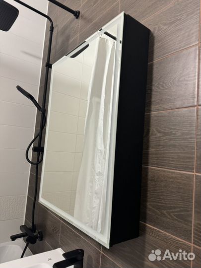 Зеркальный шкаф в ванную с подсветкой