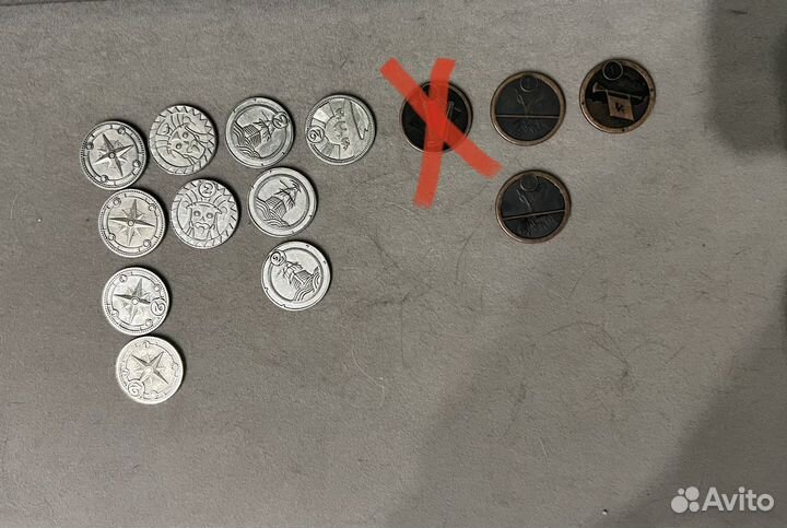 Монеты из пятерочки обмен
