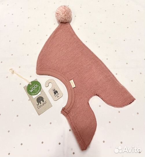 Шапка шлем celavi (меринос)