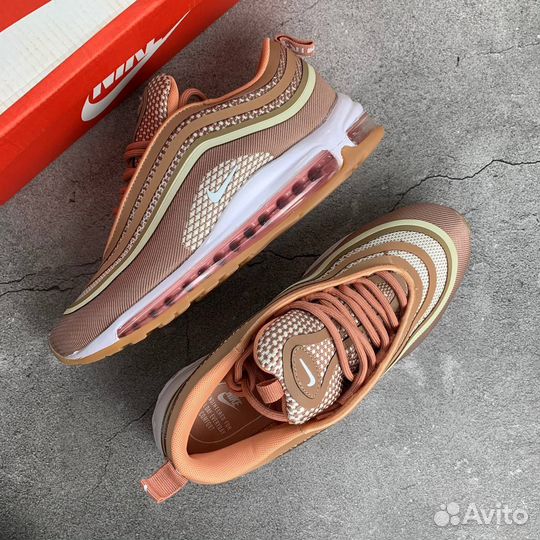 Кроссовки Nike Air Max 97 Ultra Metallic Rose Gold