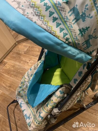 Санки коляска nika kids