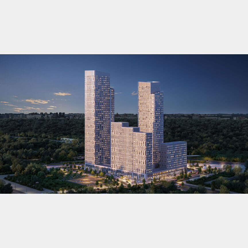 2-к. квартира, 48,2 м², 13/19 эт.
