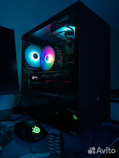 Комплект Очень Мощный Игровой Компьютер с Моником