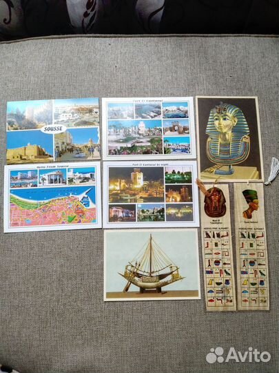 Города, открытки из разных стран