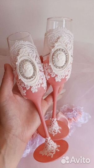 Свадебные бокалы