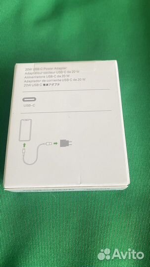 Быстрая зарядка apple usb c 20w блок питания