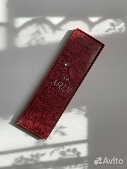 Подвязка красное кружево ardi