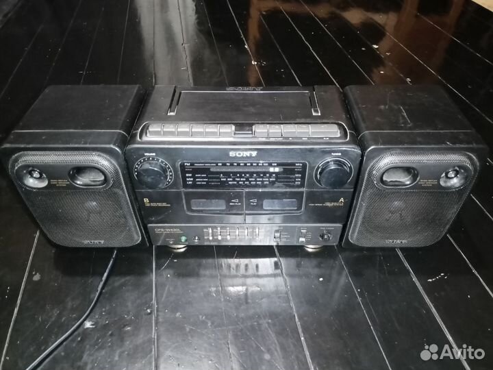 Магнитофон sony cfs-w430l
