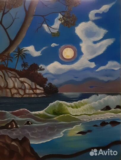 Картина маслом на холсте