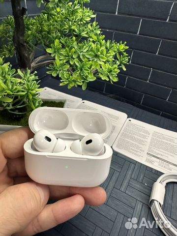 Airpods Pro 2 LUX 2023 Шумка Беспроводные наушники