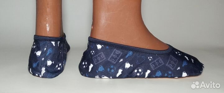 Тапочки тонкие «crane». EU 35-36, 7-9 л