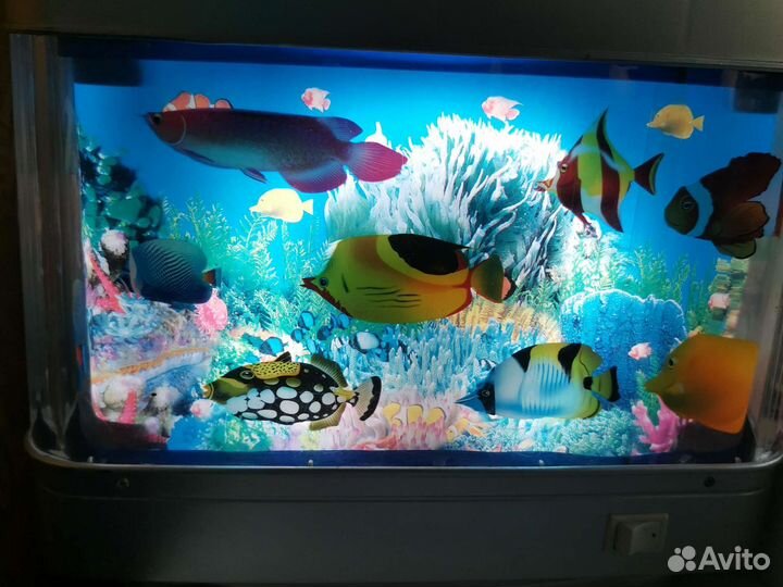 Светильник ночник Аквариум