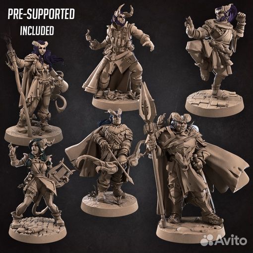 Набор Миниатюр DnD 5th e Tieflings Pack