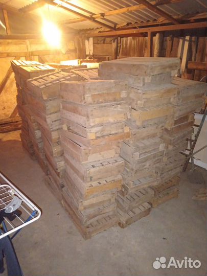 Ящик деревянный для хранения овощей