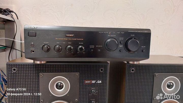 Усилитель sony TA-FE610R 220в