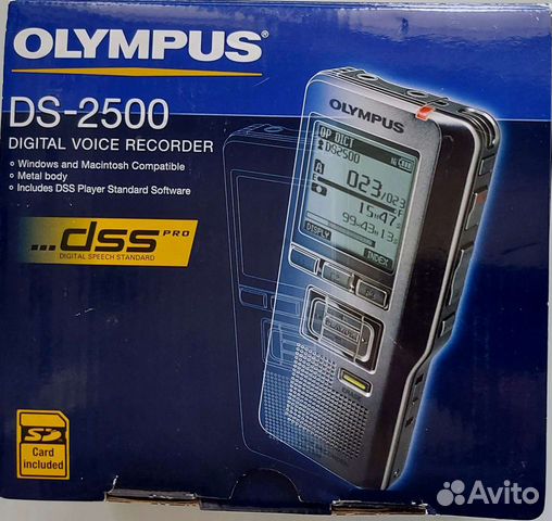 Диктофон olympus
