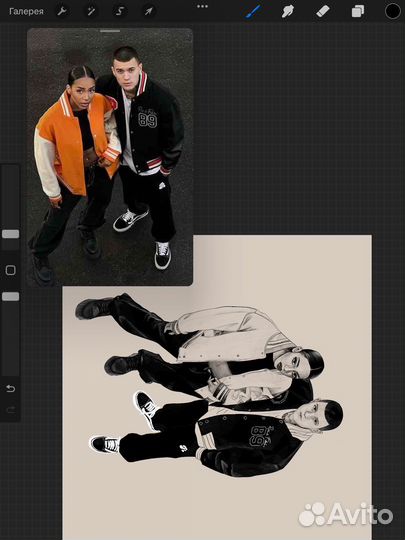 Художник, Роспись стен, одежды