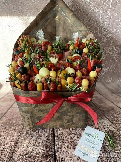 Съедобный букет мужчине