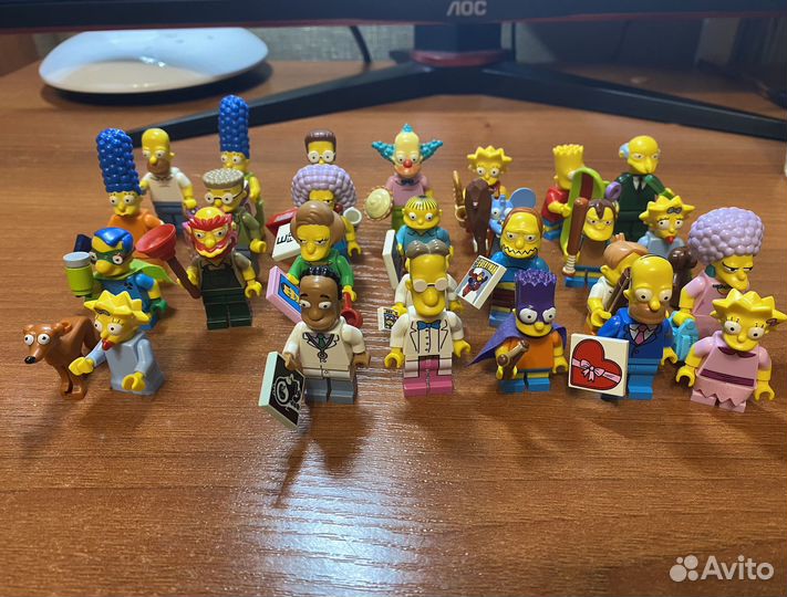 Lego minifigures Simpsons