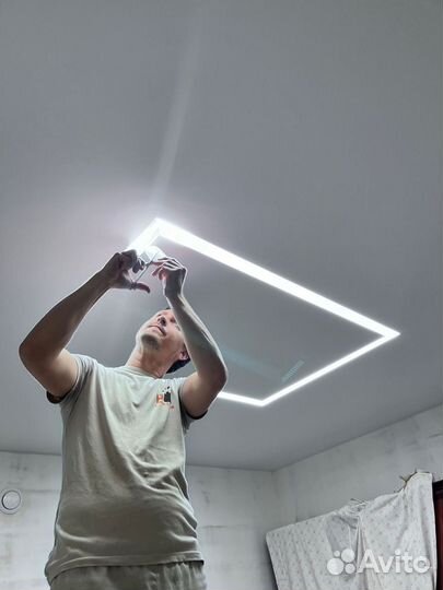 Натяжной потолок любой сложности