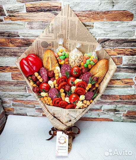 Съедобные букеты для мужчин