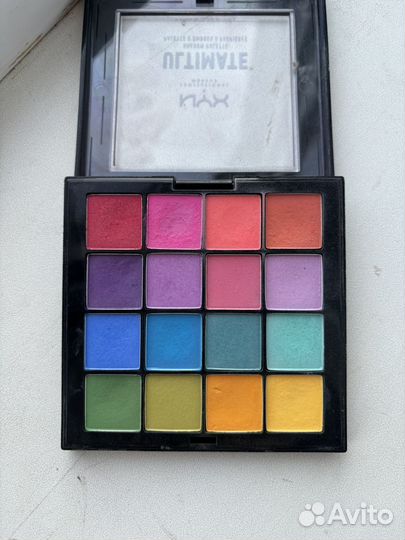 Тени для век nyx