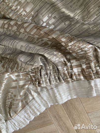 Штора и покрывало