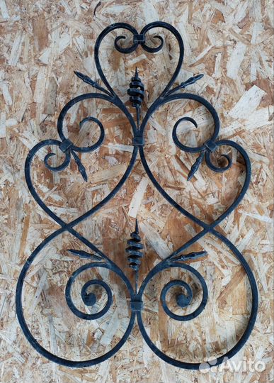 Кованый орнамент, розетка, элемент