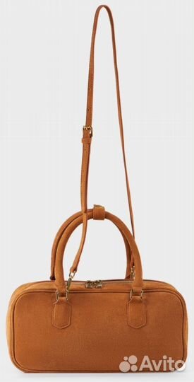 Сумка из натуральной замши Love republic