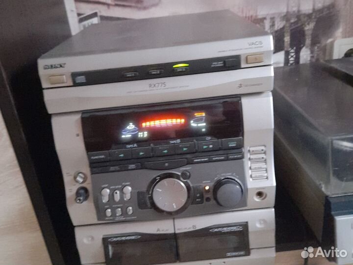 6 музыкальный центр Sony rx-77s