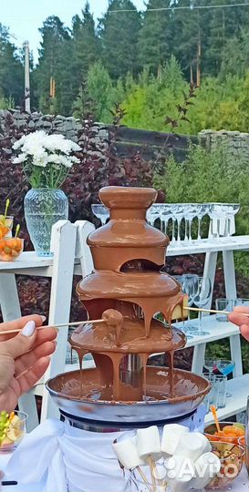 Шоколадный фонтан аренда/услуга