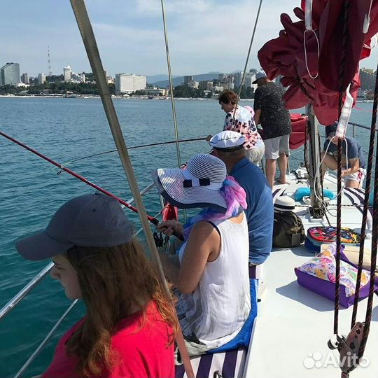 Морская рыбалка на катере / яхте