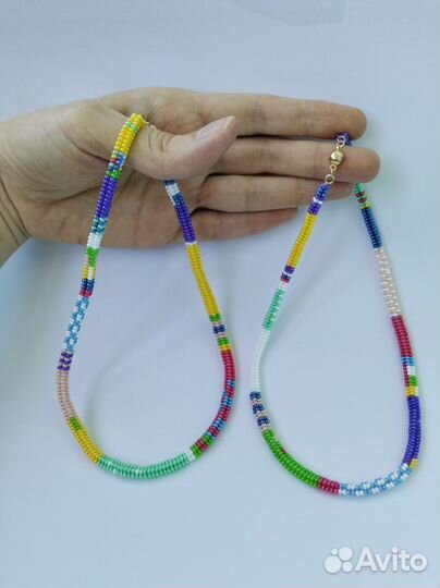 Чокер из бисера