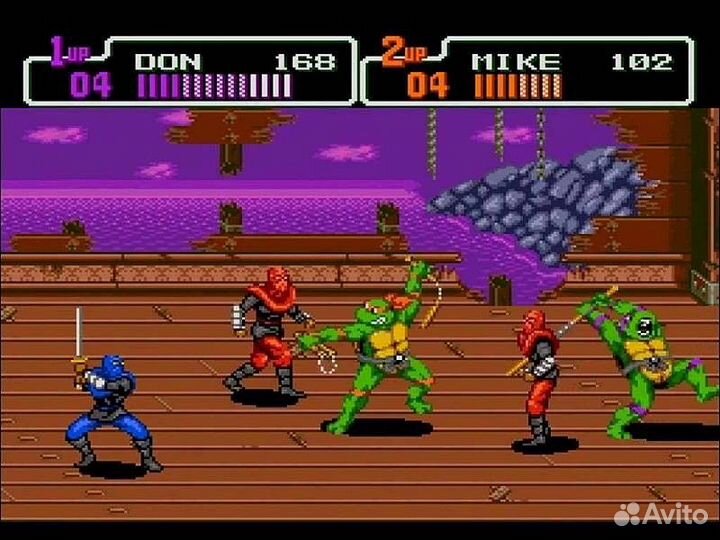 16 bit Приставка Classic tmnt (31 игра)