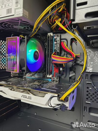 Новый кулер для процессора Intel и AMD с RGB