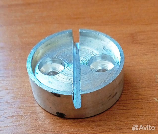 Тубус для ключей алюминиевый, печать на дверь