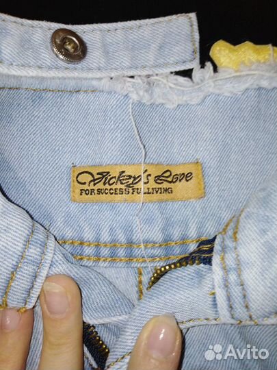 Джинсовые шорты детские для девочки