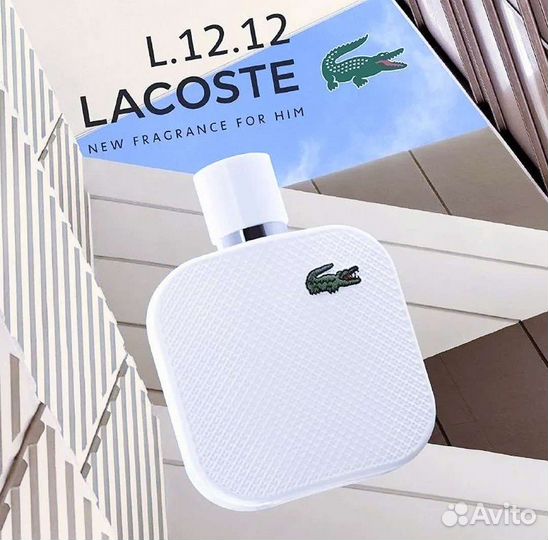 Lacoste Eau De Lacoste L. 12.12 Blanc-Pure, 100 ml