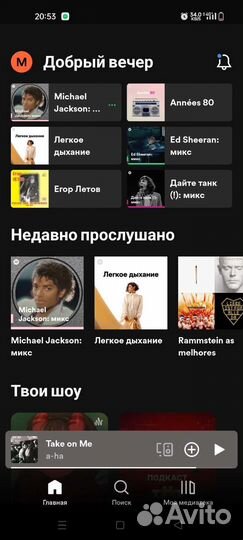Подписка spotify
