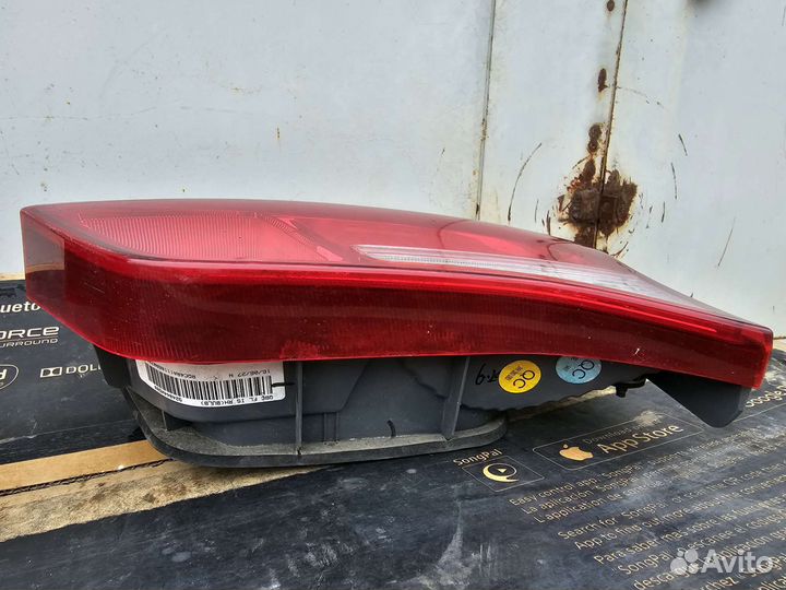 Kia rio 3 фонари задние в крышку багажника