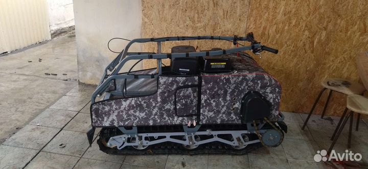 Мотобуксировщик койра Богатырь 15 л.с