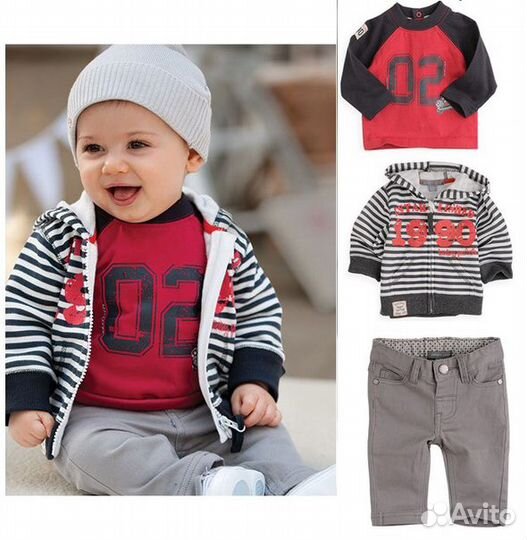 Новый комплект тройка размер 90-100