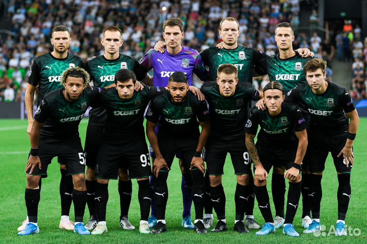 Оригинальная игровая майка фк Краснодар лч 19/20