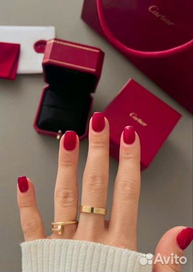 Кольцо женское Cartier премиум