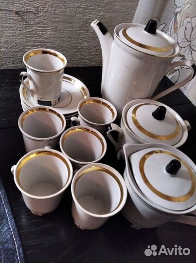 Кофейный сервиз СССР рига