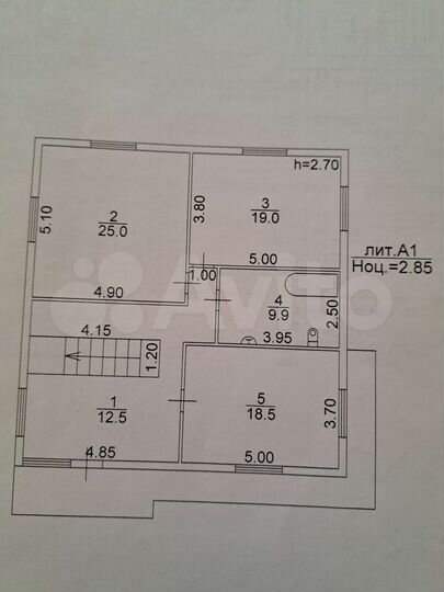 Дом 196 м² на участке 8 сот.
