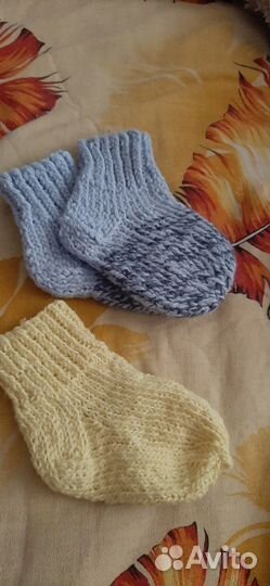 Носочки для новорожденного