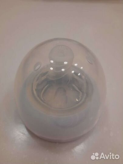 Молокоотсос Avent ручной с бутылочками и ёмкостями