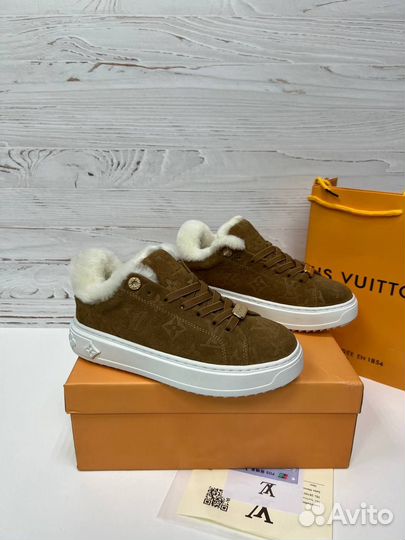 Кеды Louis Vuitton С Мехом Размеры 36-40