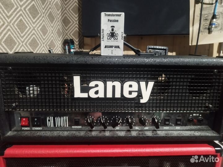 Ламповый гитарный усилитель Laney gh100ti